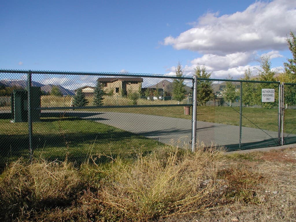 Chain Link Metal Fence Ketchum Idaho