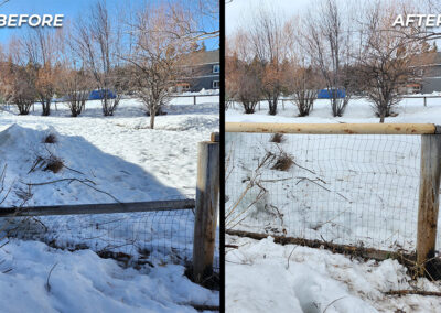 Fence Company Ketchum Before After 1
