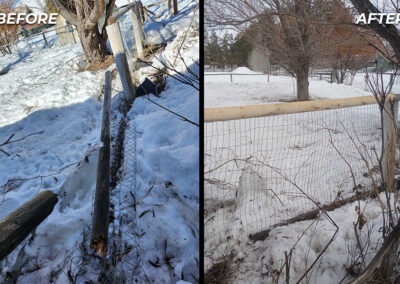 Fence Company Ketchum Before After 3