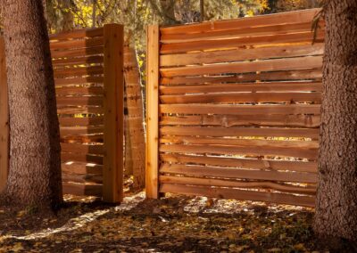 Fencing Contractor Ketchum Id Our Work Wood Privacy Fence 1