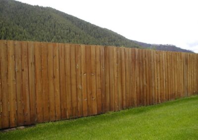 Fencing Contractor Ketchum Id Our Work Wood Privacy Fence 2
