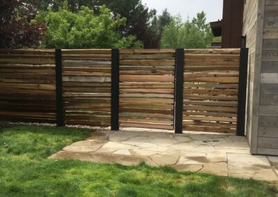 Fencing Contractor Ketchum Id Our Work Wood Privacy Fence 3